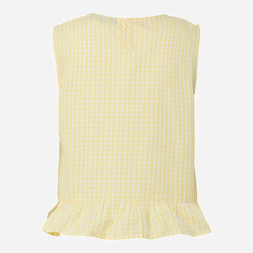 Haut BIBBY vichy jaune
